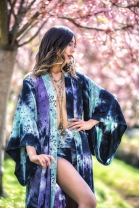 LE Celestial Tie Dye Satori Kimono